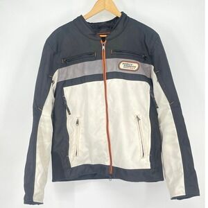 Harley Davidson Piledriver 98284-19VM Full Zip Riding Jacket Size Large No Liner